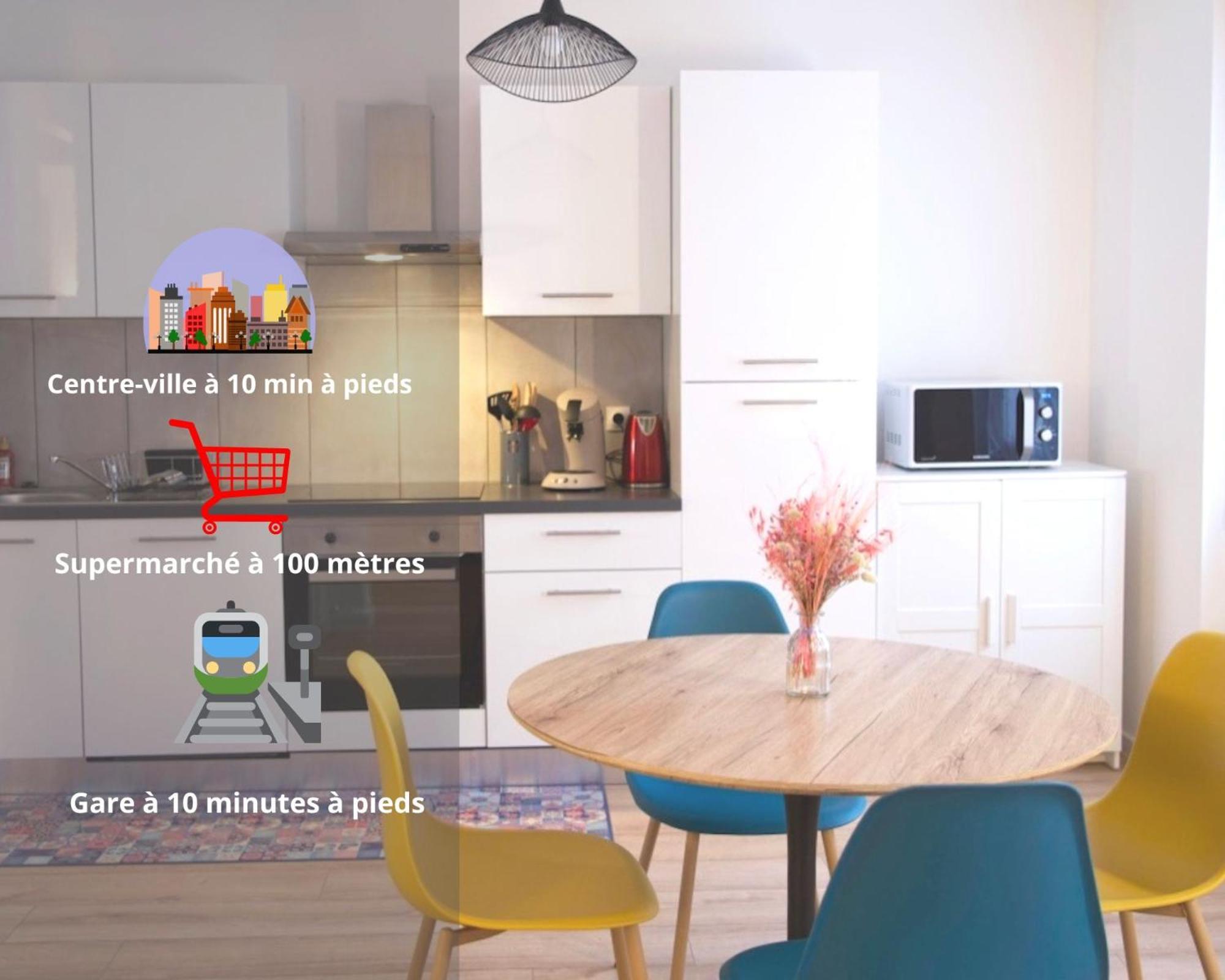 Zum Milhuesa - Entierement Renove Apartment Mulhouse Luaran gambar